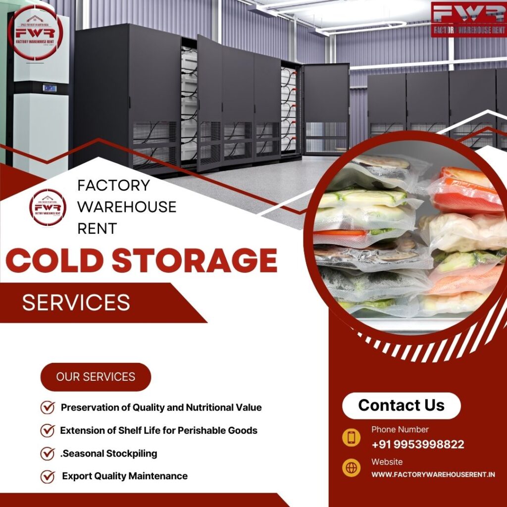 Cold storage Space for rent 