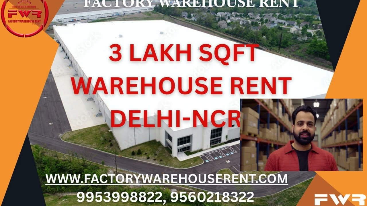 3Lakh SqFt Warehouse Rent