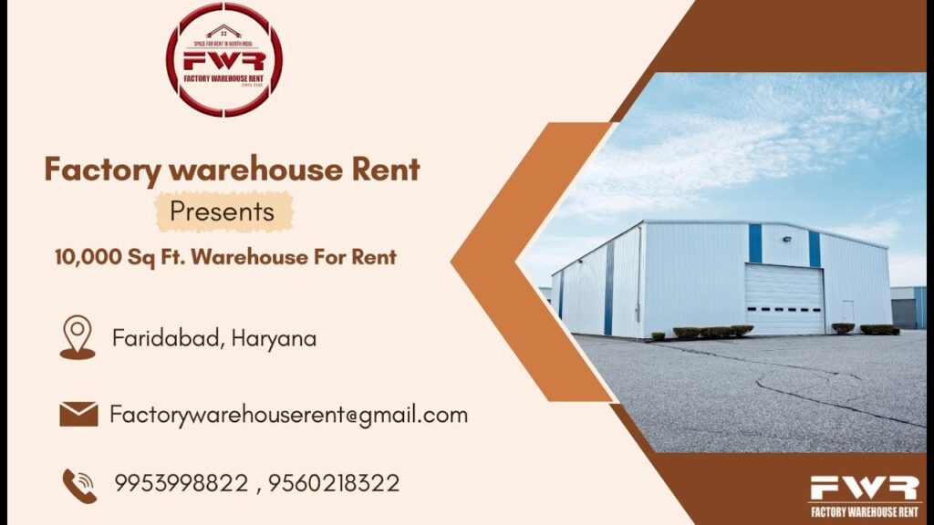 10k Factory for Rent in Faridabad