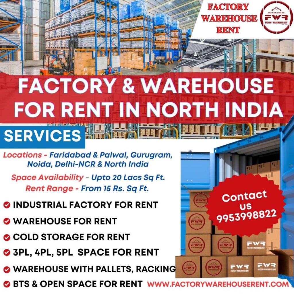 Factory Warehouse For Rent