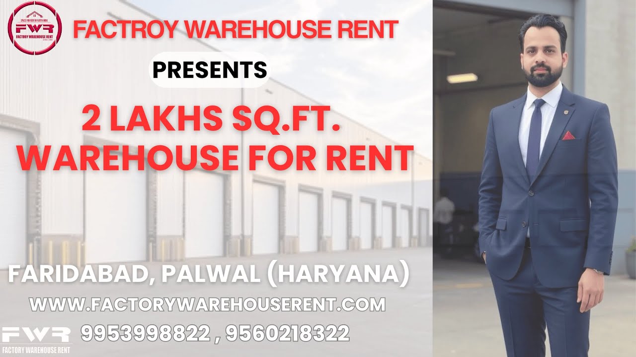 2LakhSqFt Warehouse Rent Delhi