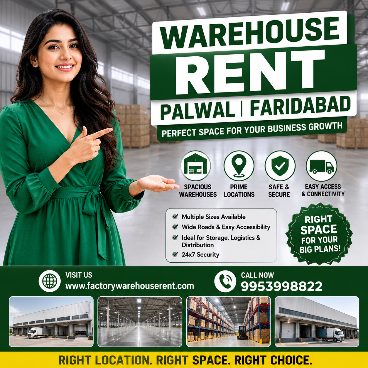 Warehouse Rent Palwal Faridabad
