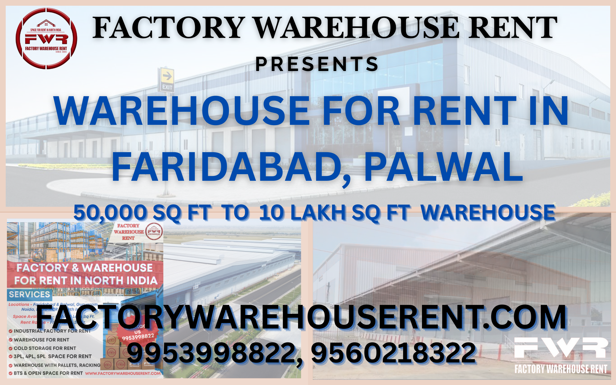 Warehouse Rent Palwal Faridabad