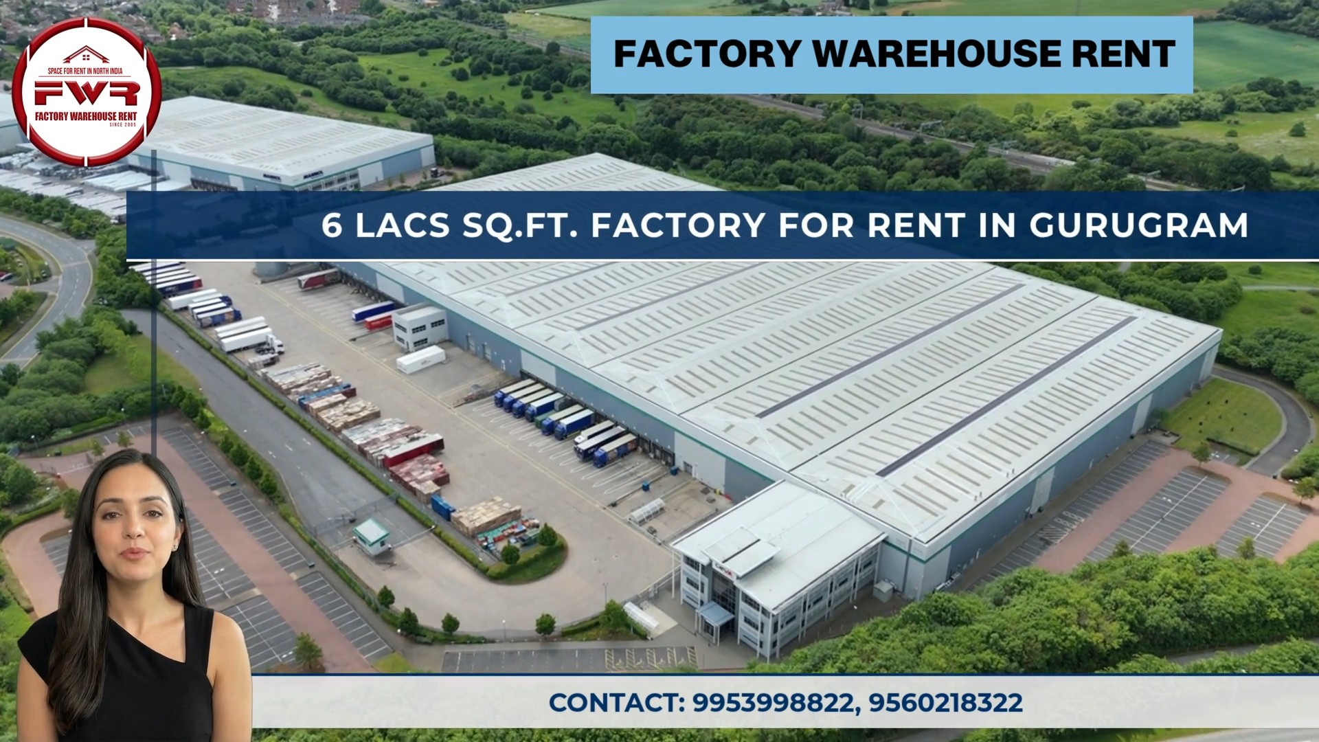 6lakhSqft Factory Rent Gurugram