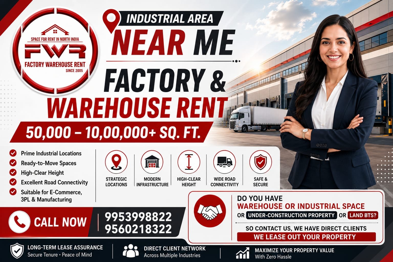 Industrial Area Near Me - Factory and Warehouse for Rent in Delhi NCR